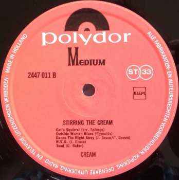 LP Cream: Stirring The Cream