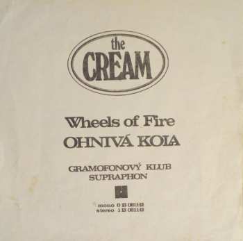 2LP/Zestaw pudełkowy Cream: Wheels Of Fire = Ohnivá Kola
