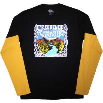 Merch Creedence Clearwater Revival: Layered Long Sleeve Koszulka River
