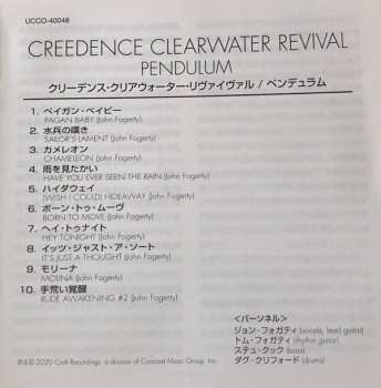 CD Creedence Clearwater Revival: Pendulum LTD | DIGI