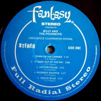 LP Creedence Clearwater Revival: Willy And The Poor Boys