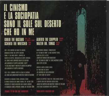 LP/CD/SP Cripple Bastards: Misantropo A Senso Unico CLR | LTD