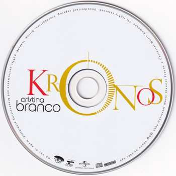 CD Cristina Branco: Kronos