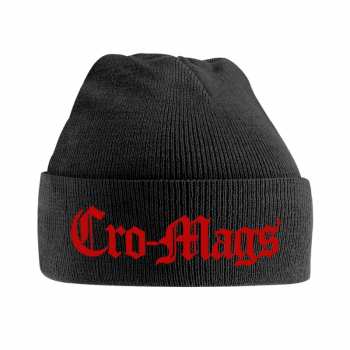 Merch Cro-Mags: Czapka Red Logo Cro-mags