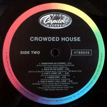 LP Crowded House: Crowded House