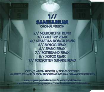 CD Cryo: Sanitarium LTD | NUM