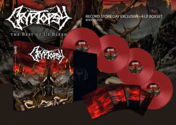 4LP/Zestaw pudełkowy Cryptopsy: The Best Of Us Bleed LTD | CLR