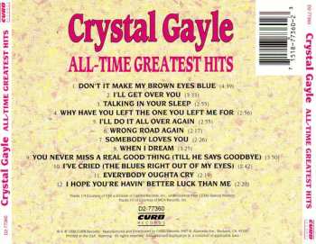 CD Crystal Gayle: All Time Greatest Hits