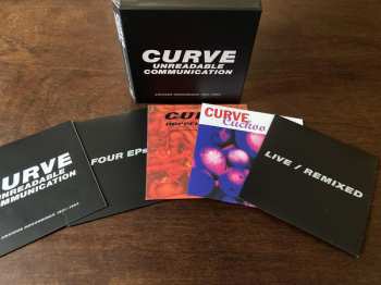 4CD/Zestaw pudełkowy Curve: Unreadable Communication: Anxious Recordings 1991-1993