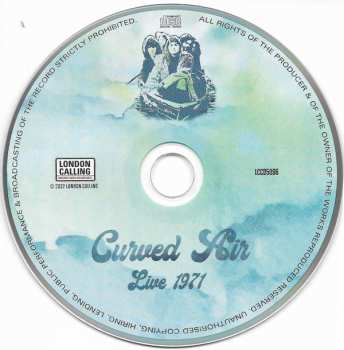 CD Curved Air: Live 1971