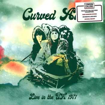 LP Curved Air: Live In The Uk 1971 (180g Light Green Vinyl)