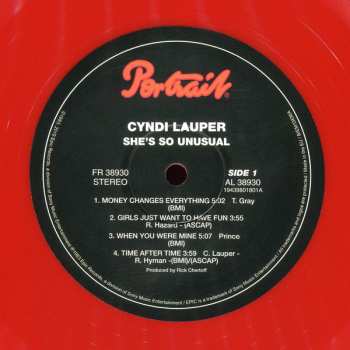 LP Cyndi Lauper: She's So Unusual