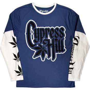 Merch Cypress Hill: Layered Long Sleeve Koszulka Leaf & Logo Cypress Hill