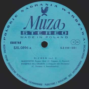 LP Czesław Niemen: Vol. 2
