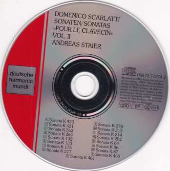 CD Domenico Scarlatti: Sonatas Vol. II