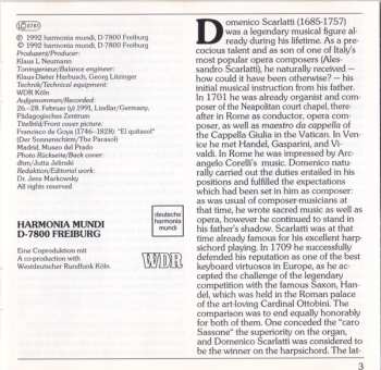 CD Domenico Scarlatti: Sonatas Vol. II