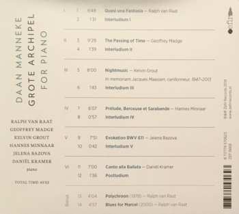 CD Hannes Minnaar: Grote Archipel For Piano