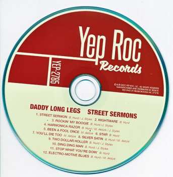 CD Daddy Long Legs: Street Sermons