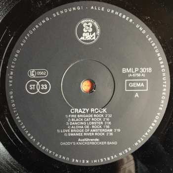 LP Daddy's Knickerbocker Band: Crazy Rock
