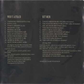 2CD Daevid Allen: Who's Afraid & Hit Men
