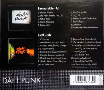 2CD/Zestaw pudełkowy Daft Punk: Human After All / Daft Club LTD
