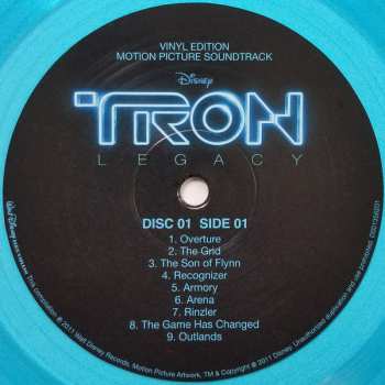 2LP Daft Punk: TRON: Legacy (Vinyl Edition Motion Picture Soundtrack) CLR | LTD