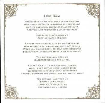 CD Damien Jurado: And Now That I'm In Your Shadow