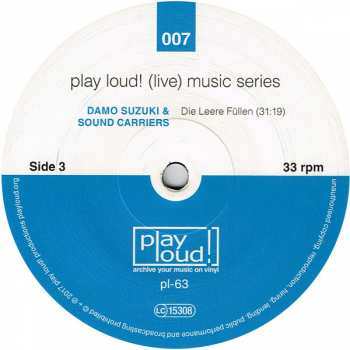 2LP Damo Suzuki: Live At Marie-Antoinette