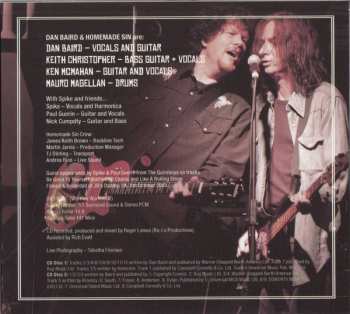 2CD/DVD Dan Baird And Homemade Sin: Battleship Chains