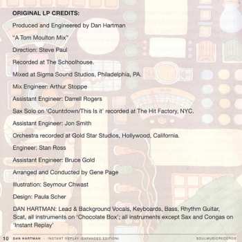 CD Dan Hartman: Instant Replay