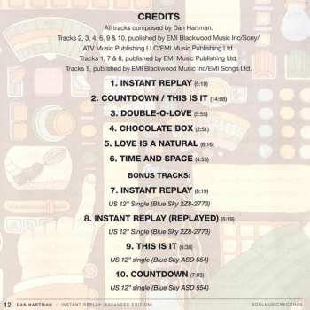 CD Dan Hartman: Instant Replay