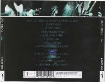 CD Dan Hicks: Live
