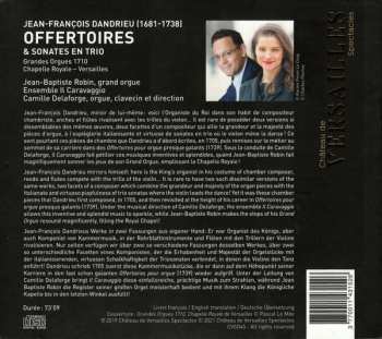 CD Jean-François Dandrieu: Offertoires & Sonates En Trio (Grandes Orgues De La Chapelle Royale)