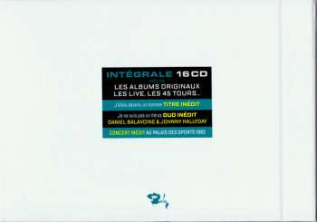 16CD/Zestaw pudełkowy Daniel Balavoine: Intégrale LTD