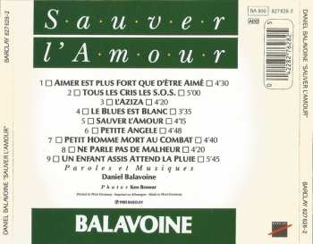 CD Daniel Balavoine: Sauver L'Amour