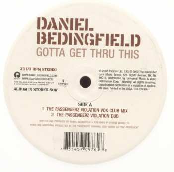 LP Daniel Bedingfield: Gotta Get Thru This CLR