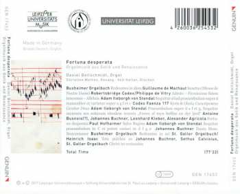 CD Daniel Beilschmidt: Fortuna Desperata (Orgelmusik Aus Gotik Und Renaissance)