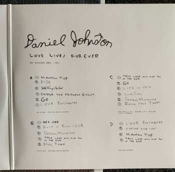2LP Daniel Johnston: Love Lives Forever (BBC Sessions 2003-2011) LTD | NUM