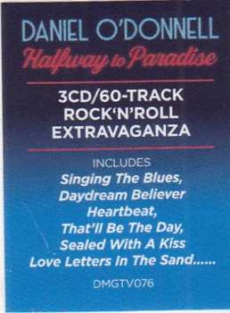 3CD Daniel O'Donnell: Halfway To Paradise