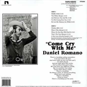 LP Daniel Romano: Come Cry With Me
