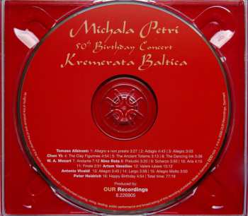 CD Michala Petri: 50th Birthday Concert With Kremerata Baltica