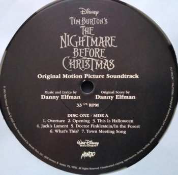 2LP Danny Elfman: The Nightmare Before Christmas (Original Motion Picture Soundtrack) CLR | LTD