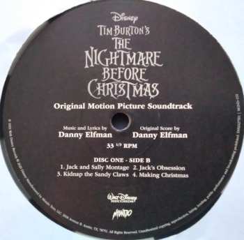 2LP Danny Elfman: The Nightmare Before Christmas (Original Motion Picture Soundtrack) CLR | LTD