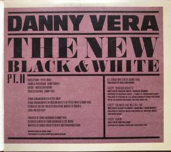 CD Danny Vera: The New Black And White PT. II DIGI