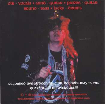 CD Darkness: Bocholt Live Squad