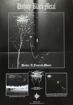 LP Darkthrone: Under A Funeral Moon - Clear Vinyl
