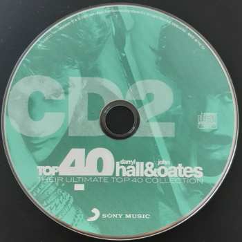 2CD Daryl Hall & John Oates: Top 40 Daryl Hall & John Oates (Their Ultimate Top 40 Collection)