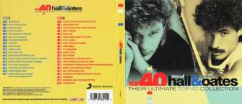 2CD Daryl Hall & John Oates: Top 40 Daryl Hall & John Oates (Their Ultimate Top 40 Collection)