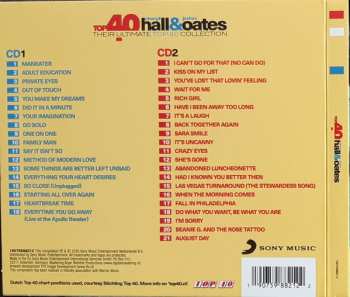 2CD Daryl Hall & John Oates: Top 40 Daryl Hall & John Oates (Their Ultimate Top 40 Collection)