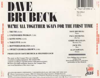 CD Dave Brubeck: We're All Together Again For The First Time